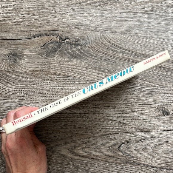 VINTAGE 1960’s children’s book, the case of the CAT’S MEOW. By Crosby Bonsall. - Picture 4 of 11